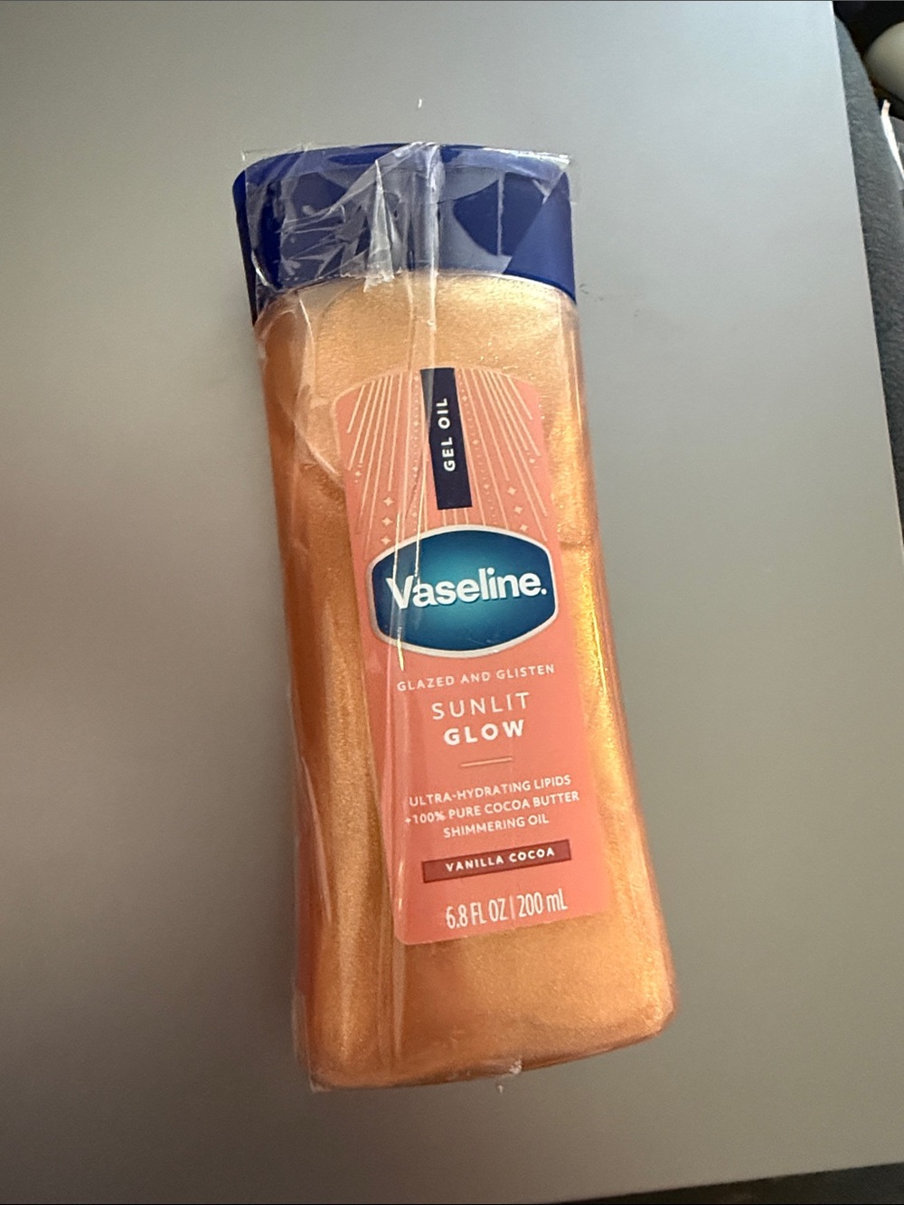 Vaseline Sunlit Glow Vanilla Cocoa Shimmering Gel Oil - Bronze